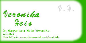 veronika heis business card